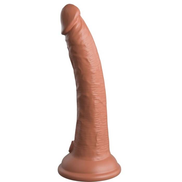 KING COCK ELITE - ARNÊS CONFORTÁVEL AJUSTÁVEL COM DILDO 17,8 CM