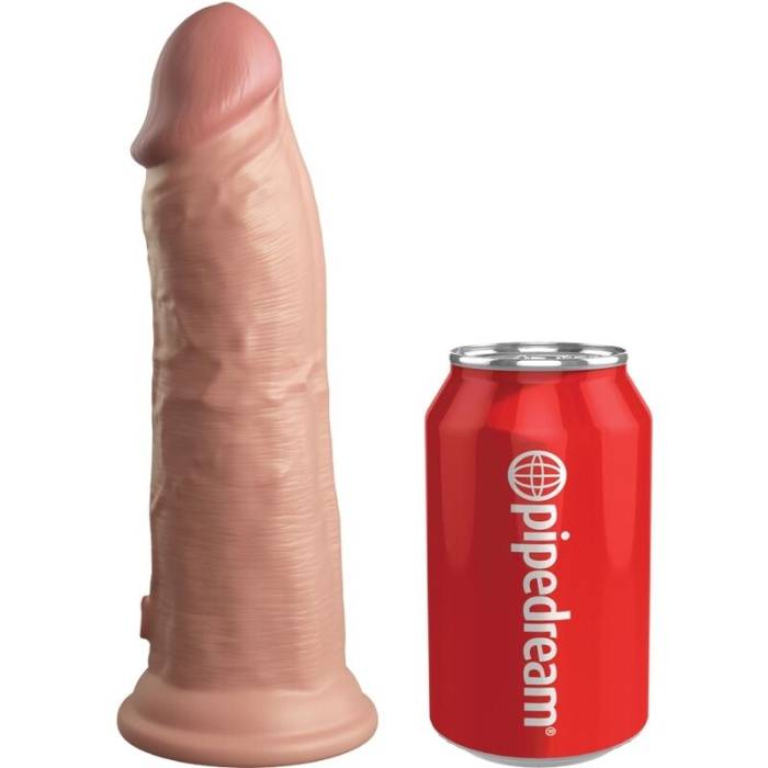KING COCK ELITE - KIT DE ARNÊS AJUSTÁVEL DELUXE ANEL COM TESTÍCULOS E DILDO 20,3 CM