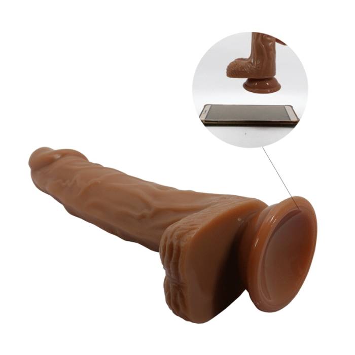 DANÇA - VIBRADOR REALÍSTICO COM VENTOSA DE CONTROLE REMOTO