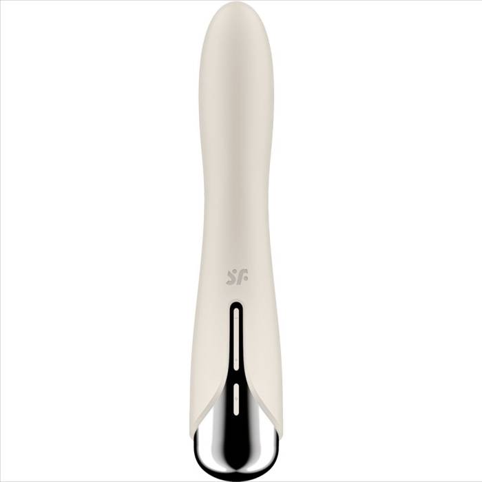 SATISFYER - VIBRADOR ROTADOR BEGE SPINNING VIBE 1 G-SPOT BEIGE