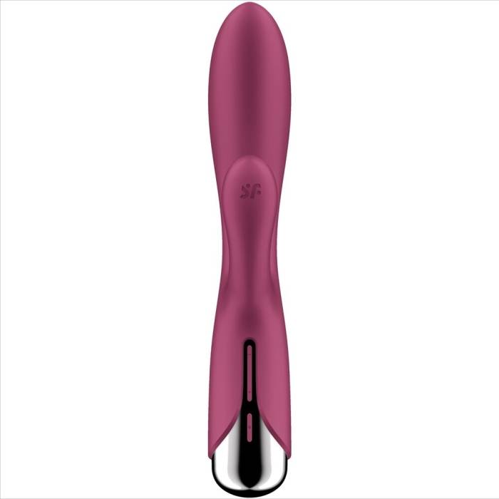 SATISFYER - COELHO GIRATÓRIO 1 CLITÓRIS E ESTIMULAO DE PONTO G VERMELHO