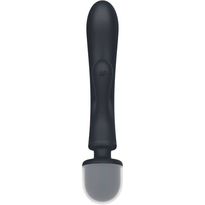 SATISFYER - TRIPLE LOVER RABBIT VIBRADOR MASSAGER CINZA