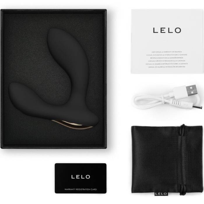 LELO - MASSAGEIRO DE PRÓSTATA HUGO 2 PRETO