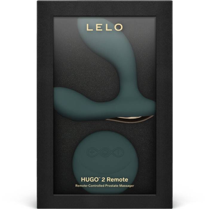 LELO - HUGO 2 MASSAGEADOR DE PRÓSTATA COM CONTROLE REMOTO VERDE