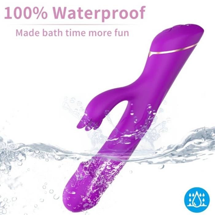 ARMONY - VIBRADOR COELHO SILICONE ROXO