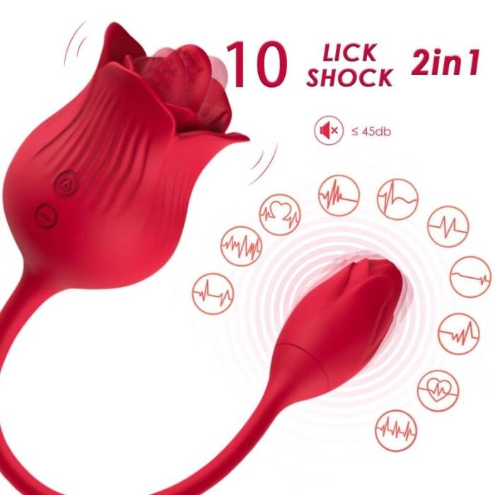 ARMONY - VIBRADOR ROSA CON COLA VE...