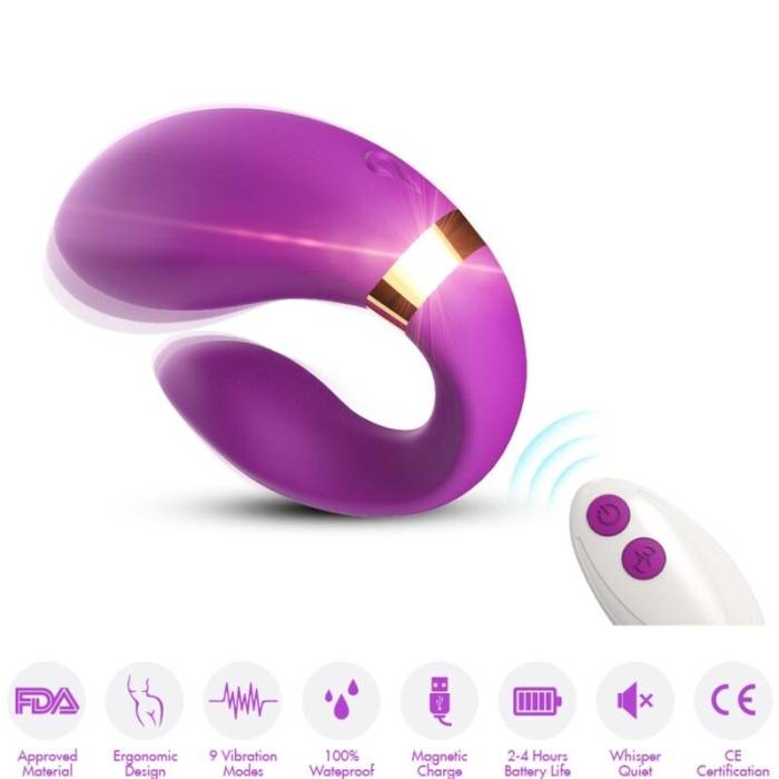 ARMONY - VIBRADOR CRESCENTE PARA C...