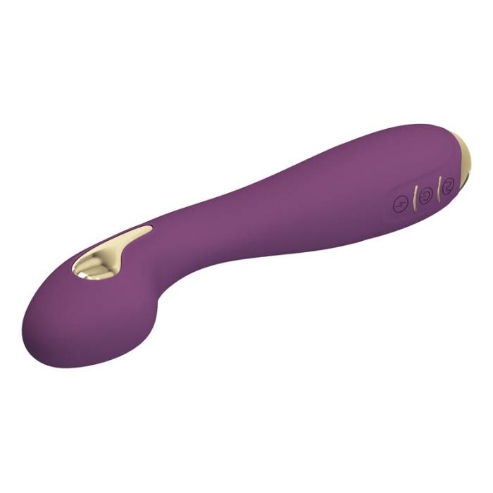 PRETTY LOVE - VIBRADOR HECTOR ELECTROSHOCK POR APP CONTROL ROXO