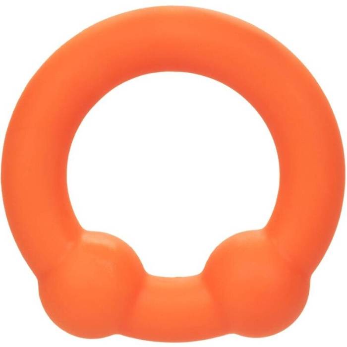 CALIFORNIA EXOTICS - ALPHA ANEL DE BOLA DUPLA LARANJA