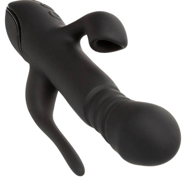 CALIFORNIA EXOTICS - VIBRADOR TRIPLO EUPHORIA PRETO