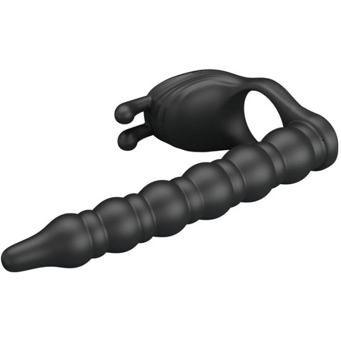 PRETTY LOVE - BLACKNEY ANÉIS PARA PÊNIS COM PLUG VIBRADOR