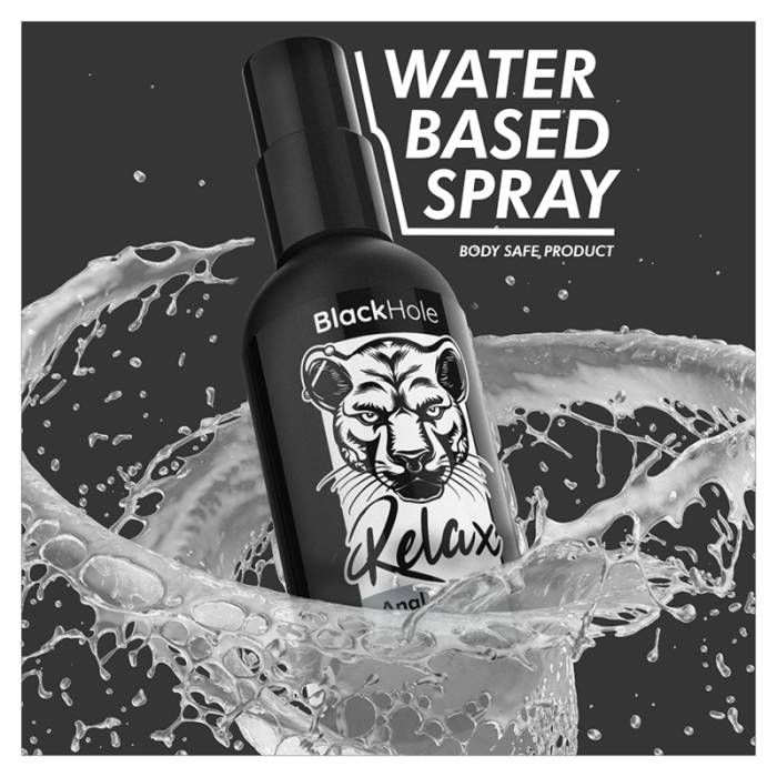 BLACK HOLE - ANAL RELAXER SPRAY À BASE DE ÁGUA 30 ML