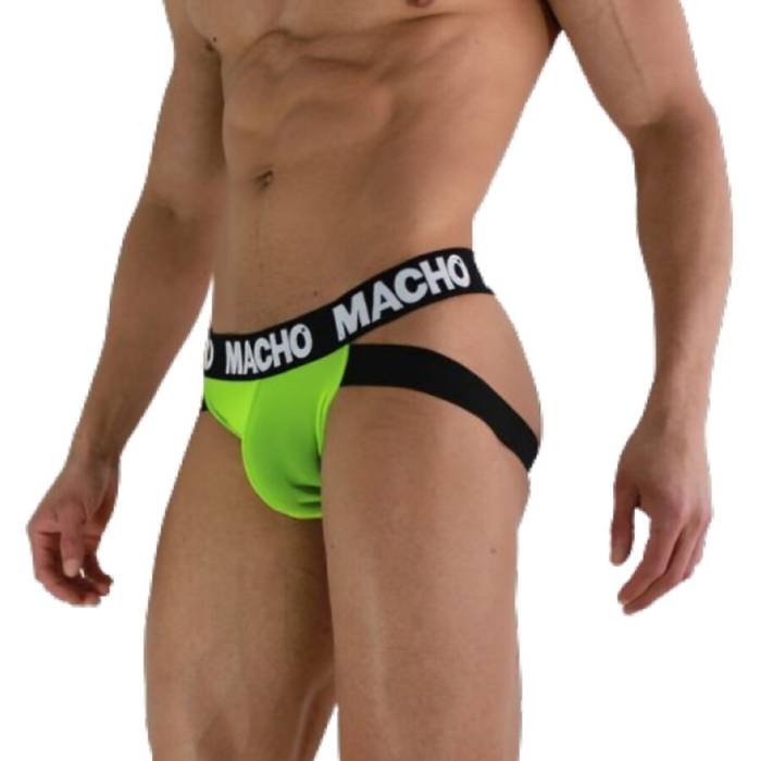 MACHO - MX28FA JOCK VERDE FLUOR L