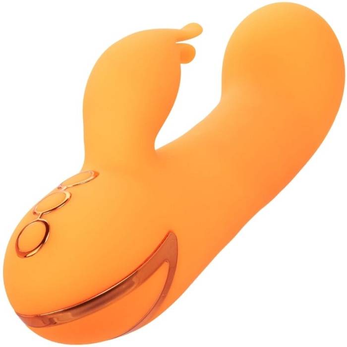 CALEXOTICS - VIBRADOR MONTECITO MUSE COELHO LARANJA POR CALIFORNIA DREAMING