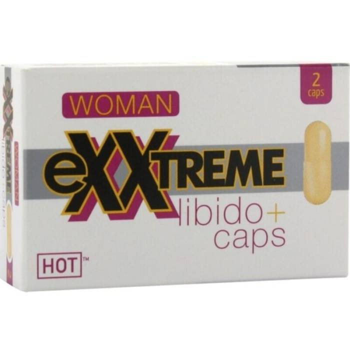 HOT - EXTREME LIBIDO CAPS MULHER 2 PCS