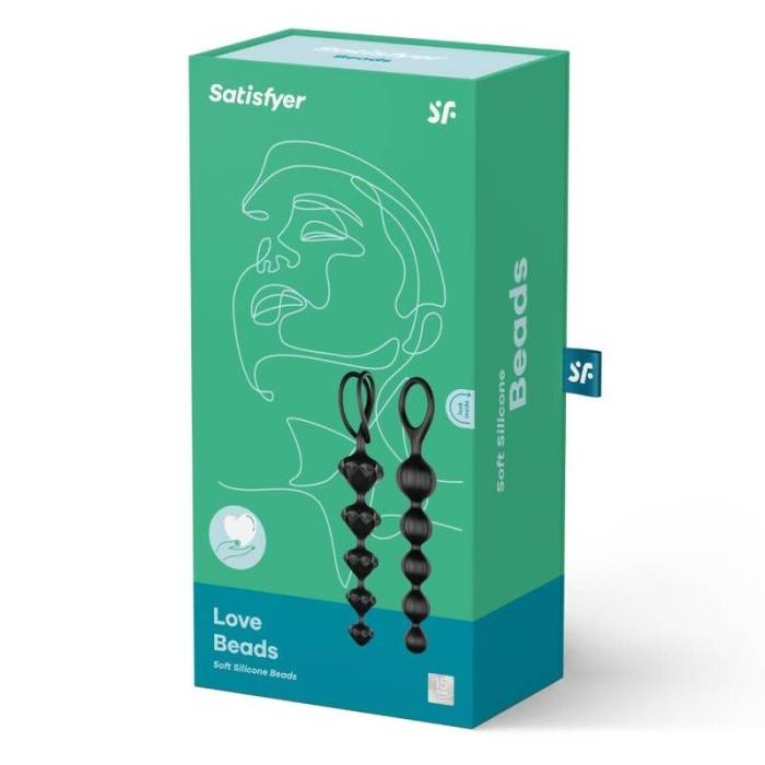 CONTAS DE AMOR SATISFYER - PRETO