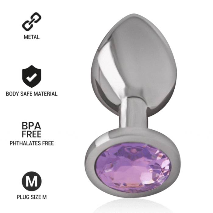 INTENSE - ANAL PLUG METAL VIOLET S...