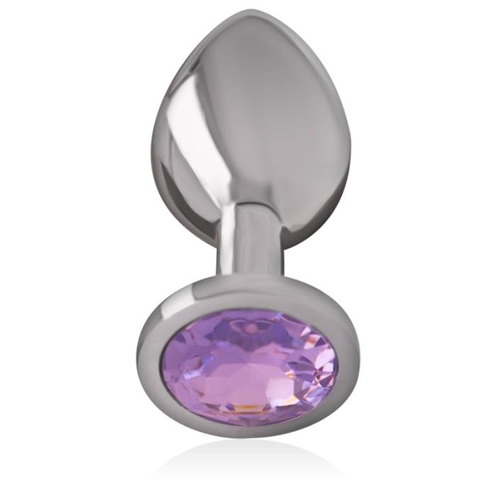 INTENSE - ANAL PLUG METAL VIOLET SIZE M