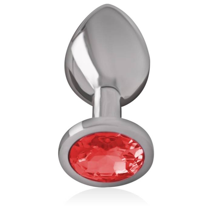 INTENSE - ANAL PLUG METAL RED SIZE S