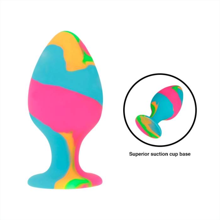 INTENSE - SILICONE PLUG SET MULTICOLORED