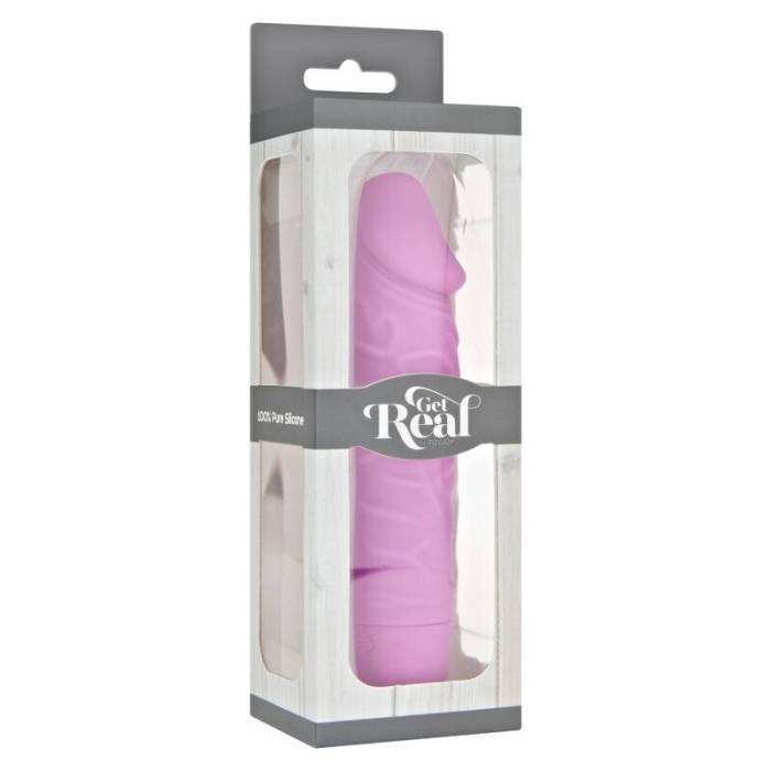 GET REAL - MINI VIBRADOR CLÁSSICO ROSA