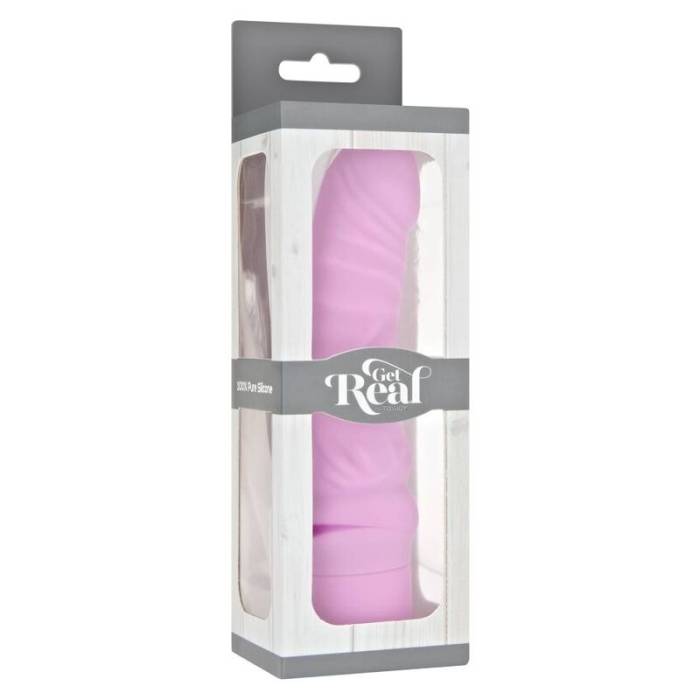 GET REAL - MINI CLÁSSICO VIBRADOR G-SPOT ROSA