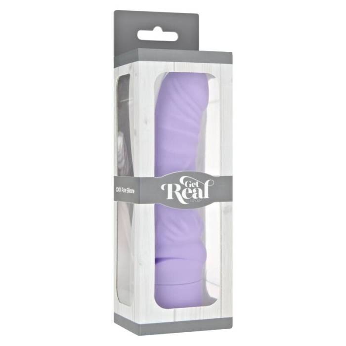 GET REAL - MINI CLÁSSICO VIBRADOR G-SPOT ROXO