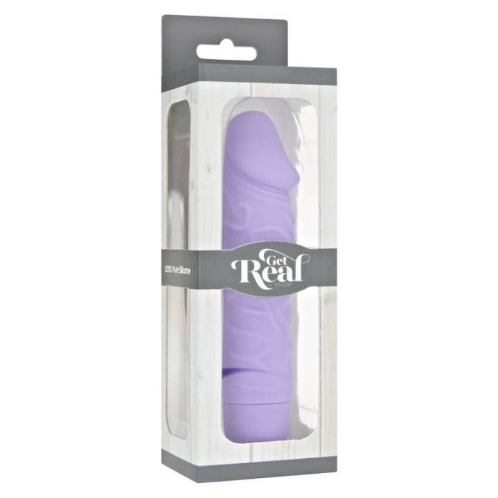 GET REAL - MINI VIBRADOR CLÁSSICO ROXO