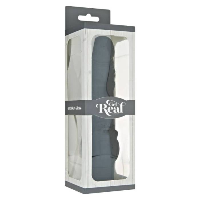 GET REAL - VIBRADOR CLÁSSICO STIM PRETO