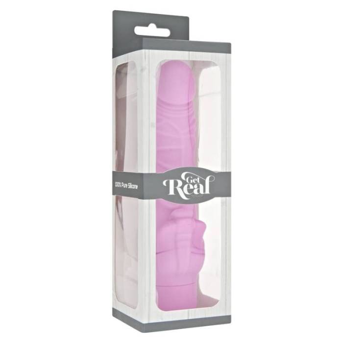 GET REAL - VIBRADOR CLÁSSICO STIM ROSA