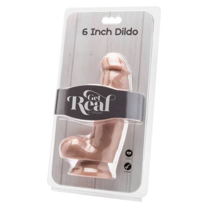 CAIA NA REAL - DILDO 12 CM COM PELE DE BOLAS