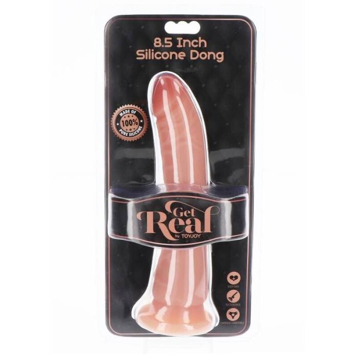 Caia na Real - DONG DE SILICONE 21 CM PELE