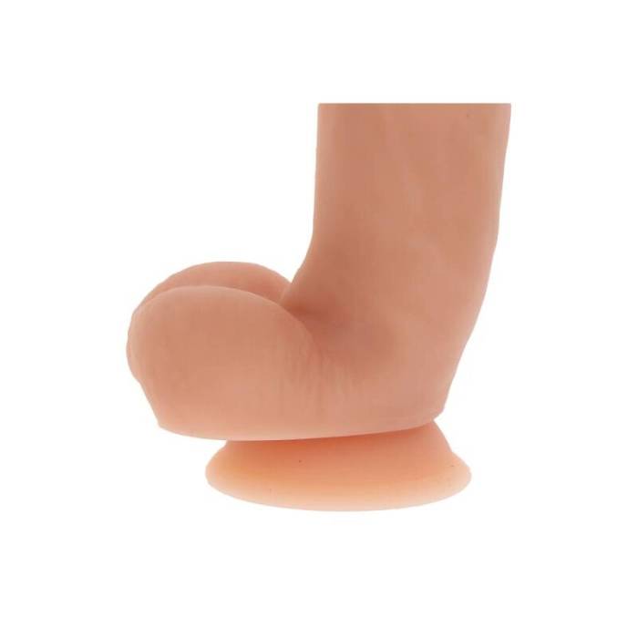 CAIA NA REAL - DILDO DE SILICONE 18 CM W BOLAS PELE