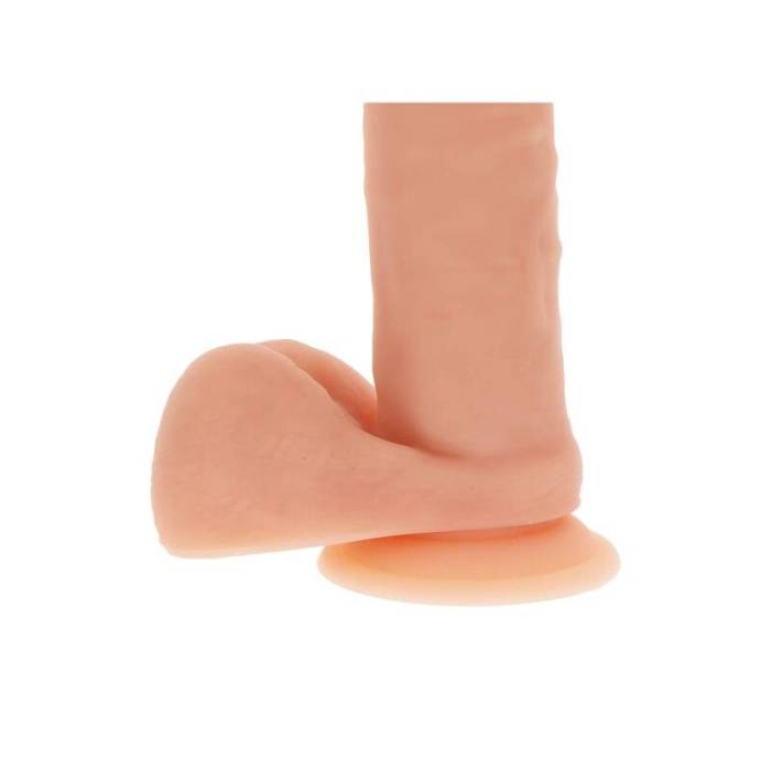 CAIA NA REAL - DILDO DE SILICONE 20,5 CM W BOLAS PELE