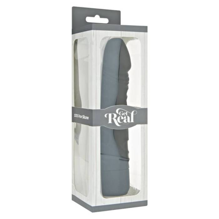 GET REAL - VIBRADOR PRETO ORIGINAL CLÁSSICO