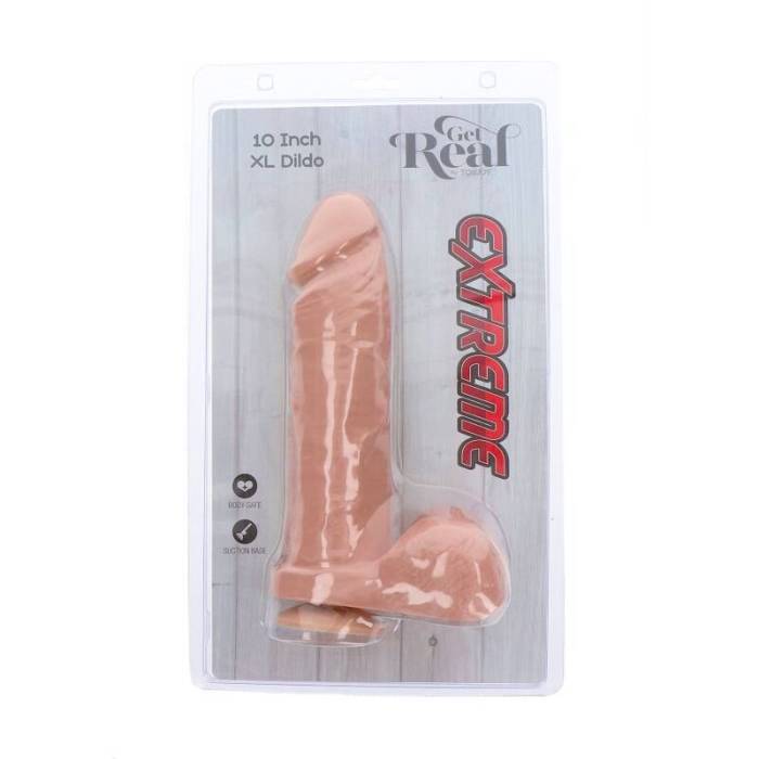 CAIA NA REAL - EXTREME XL DILDO 25,5 CM PELE