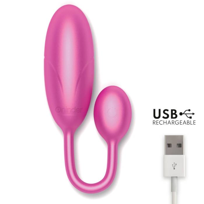 ONINDER - DENVER VIBRATING EGG PINK 7 X 2.7 CM FREE APP