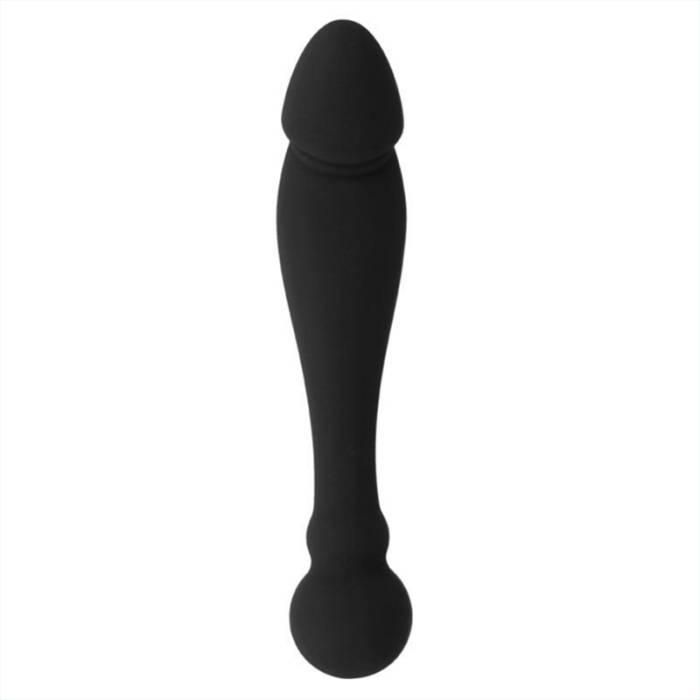 BLACK&SILVER - KARL G-SPOT STIMULATING DILDO 18 CM
