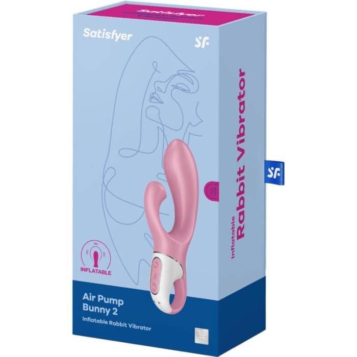 SATISFYER - AIR PUMP BUNNY 2 ROSA ANTIGO