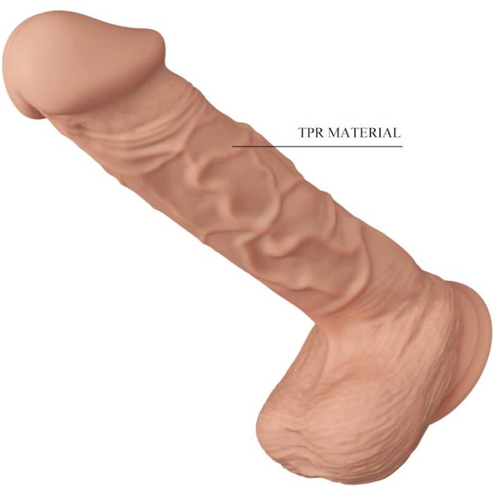BELO ENCONTRO BERGRISI DILDO REALÍSTICO E FLEXÍVEL 26 CM - CARNE