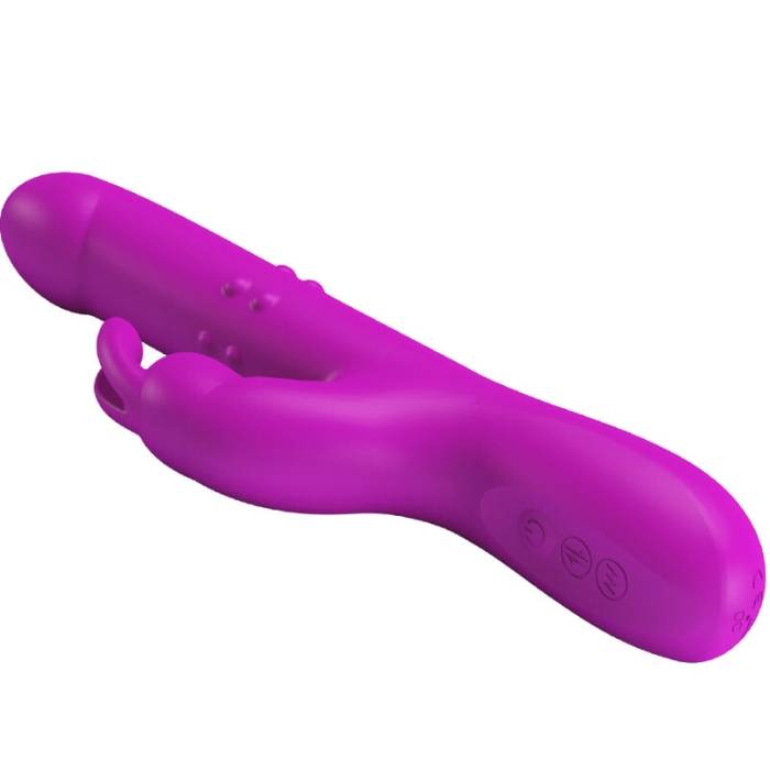 PRETTY LOVE - REESE ROTATING VIBRATOR ROXO