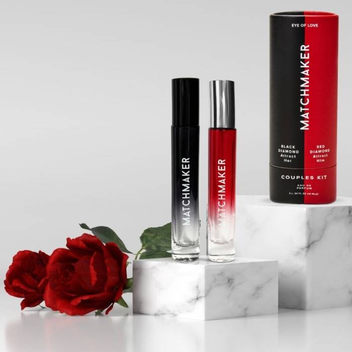 OLHO DO AMOR - CONJUNTO DE 2 PEÇAS FEROMONIA PARA CASAIS ATRAIR ELA E ELE 20 ML