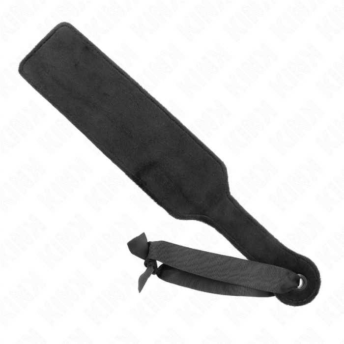 KINK - PLUG ANAL TAMANHO L 10 X 4 CM COM CAUDA SINTÃTICA 40 CM PRETO