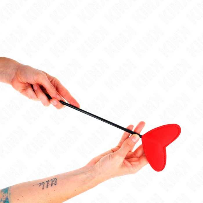 KINK - PALETA FORMA DE CORAÃÃO VERMELHO 33 X 10 CM