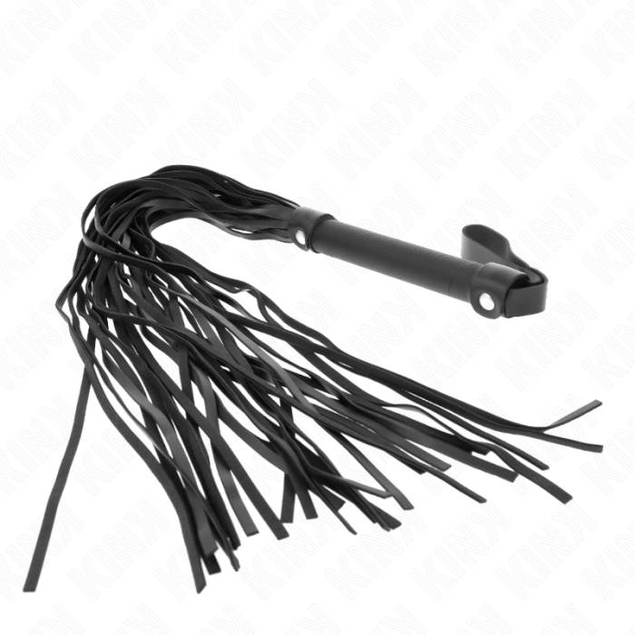 KINK - CHICOTE IMITAÃÃO DE PELE DE OVELHA 60 CM
