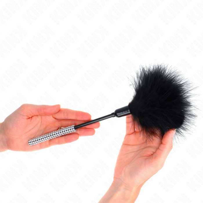 KINK - PENAS DE CÃCEGAS COM CABO DE Strass 27 CM