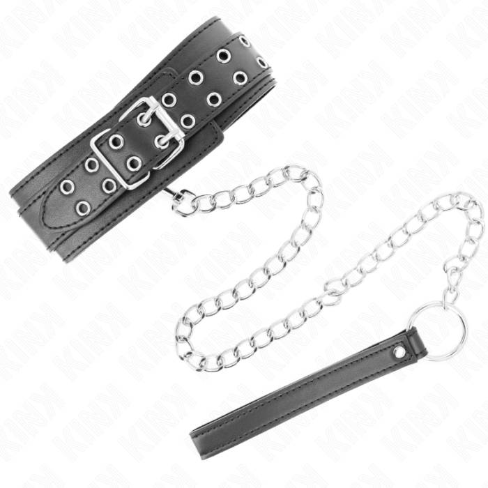 KINK - COLAR MODELO SCANDAL COM ALÃA DE RENDA 75 CM 44 X 10 CM