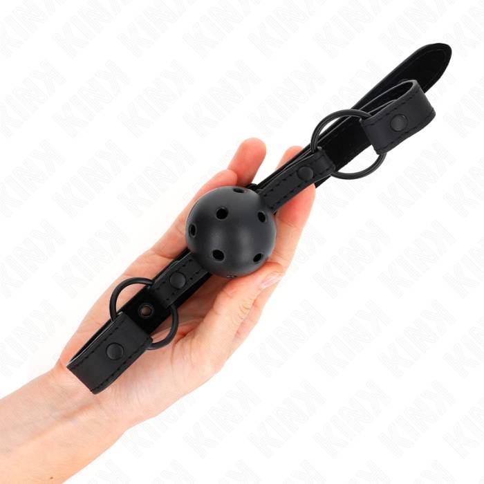 KINK - BOLA NEOPRENE 4,5 CM MORDAÃA 63,5 X 2 CM AJUSTÃVEL 41 X 59 CM