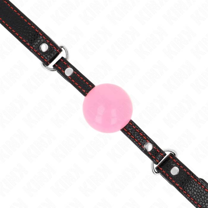 KINK - BOLA OURO ROSA 4 CM MORDAÃA 60 x 2 CM