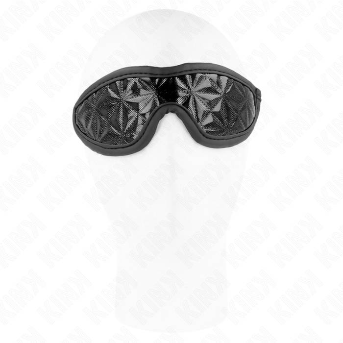 KINK - FAIXA DE CABEÃA PADRÃO DIAMANTE PRETO 20,5 x 6 CM